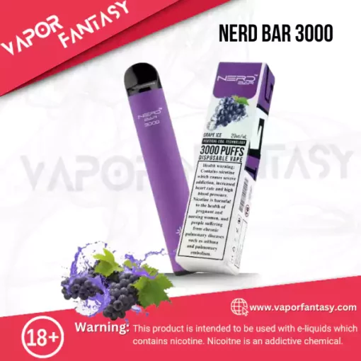 nerd bar 3000 puffs disposable vape dubai uae