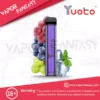 yuoto 2500 puffs passion fruit best flavor dubai uae