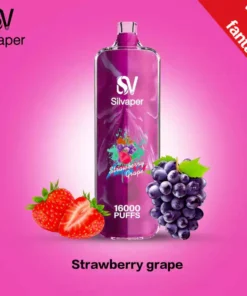 Silvaper Rocket 16000 Puffs disposable dtl 3mg Strawberry_Grape