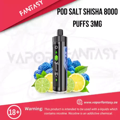 POD SALT Shisha 8000 Puffs 3mg