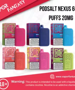 PodSalt Nexus 6000 Puffs 20mg Dubai Abu Dhbai