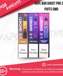 VAPE BAR GHOST PRO 3500 Puffs 0mg