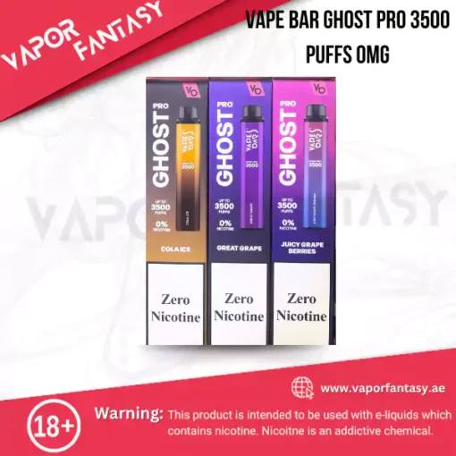 VAPE BAR GHOST PRO 3500 Puffs 0mg