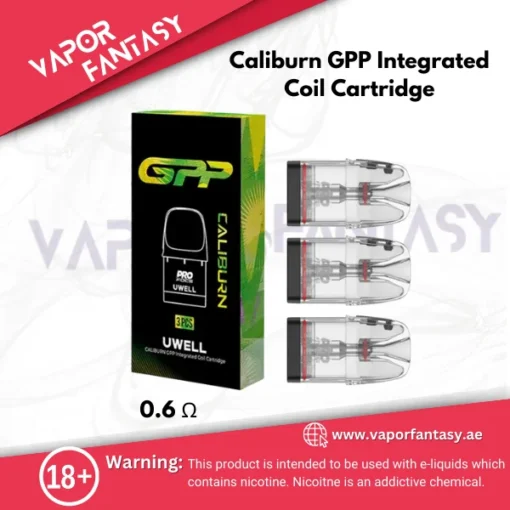 Caliburn GPP Integrated Coil Cartridge 0.6Ω