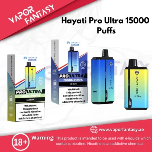 Hayati Pro Ultra 15000 Puffs
