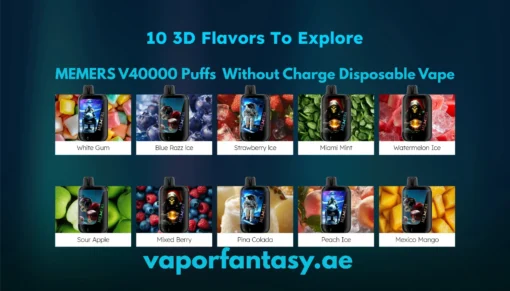 MEMERS V40000 Puffs Without Charge Disposable Vape