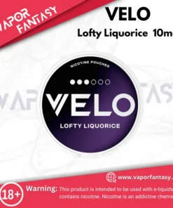 VELO Lofty Liquorice 10mg