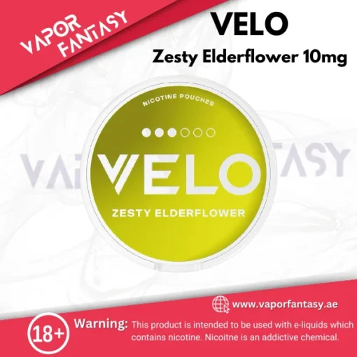 VELO Zesty Elderflower 10mg