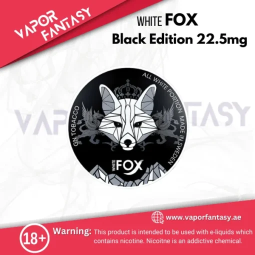 White Fox Black Edition 22.5mg