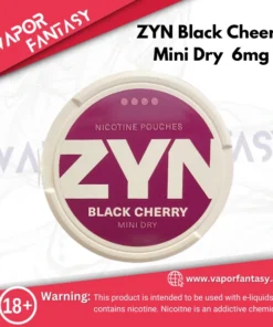 ZYN Black Cheery Mini Dry 6mg