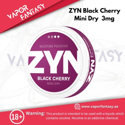 ZYN Black Cherry Mini Dry 3mg