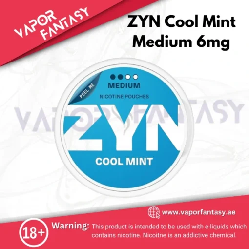 ZYN Cool Mint Medium 6mg
