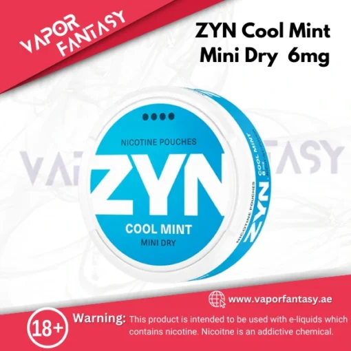 ZYN Cool Mint Mini Dry 6mg