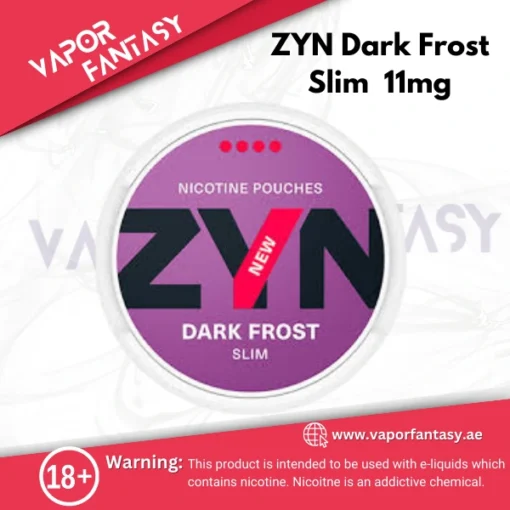 ZYN Dark Frost Slim 11mg
