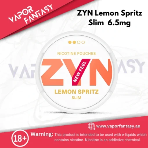 ZYN Lemon Spritz Slim 6.5mg