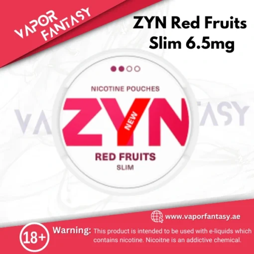 ZYN Red Fruits Slim 6.5mg