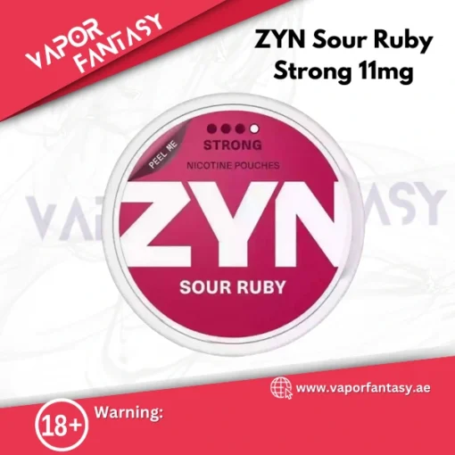 ZYN Sour Ruby Strong 11mg