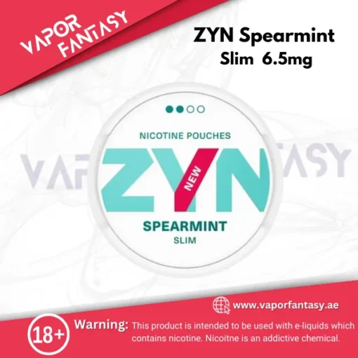 ZYN Spearmint Slim 6.5mg
