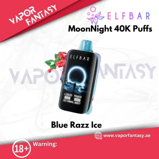 ELFBAR 40k Puffs Blue Razz Ice