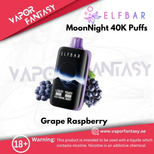 ELFBAR 40k Puffs Grape Raspberry