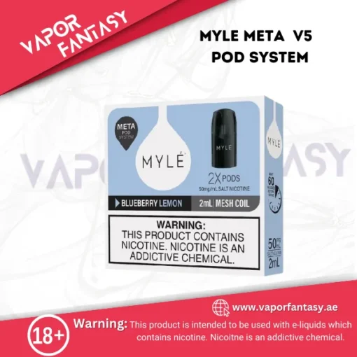 MYLE META V5 POD Blueberry Lemon