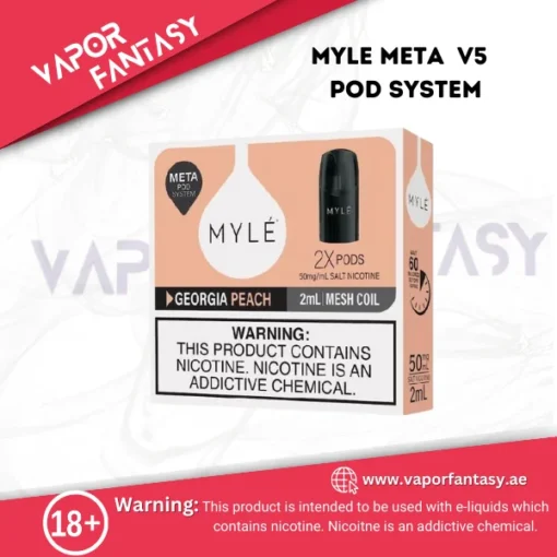 MYLE META V5 POD Georgia Peach