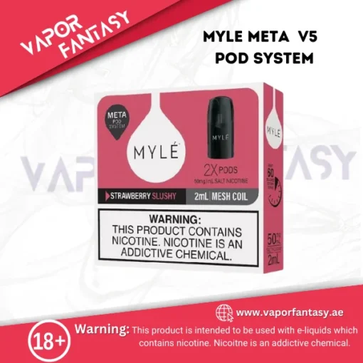 MYLE META V5 POD Strawberry Slushy