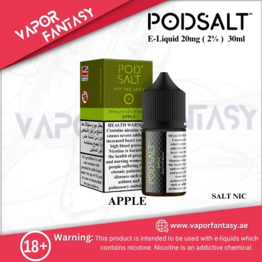 POD SALT E-Liquid 20mg Apple