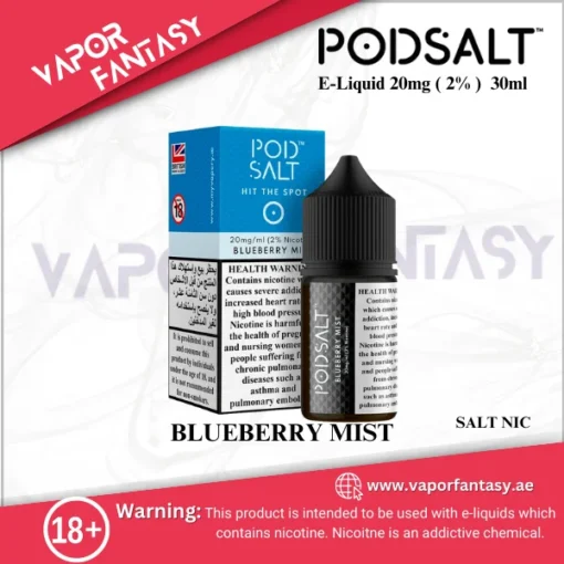POD SALT E-Liquid 20mg BLUEBERRY MIST