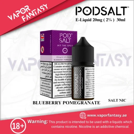 POD SALT E-Liquid 20mg BLUEBERRY POMEGRANATE