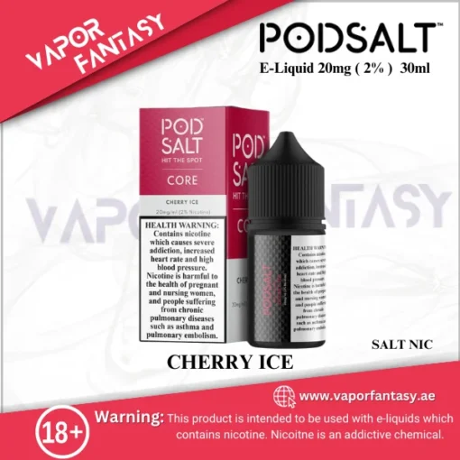 POD SALT E-Liquid 20mg CHERRY ICE