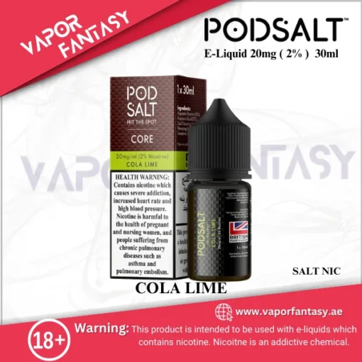 POD SALT E-Liquid 20mg COLA LIME