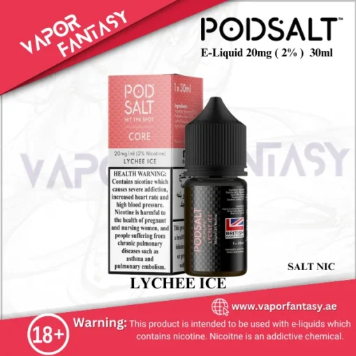 POD SALT E-Liquid 20mg LYCHEE ICE