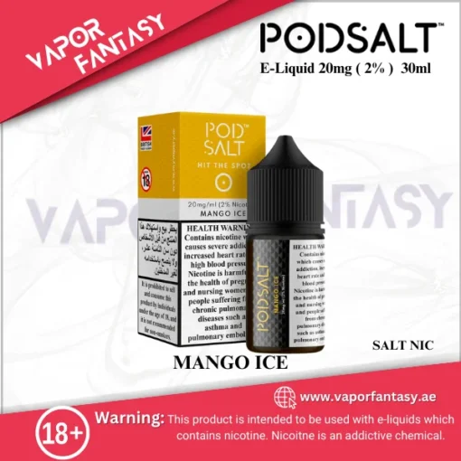 POD SALT E-Liquid 20mg MANGO ICE