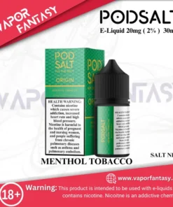 POD SALT E-Liquid 20mg MENTHOL TOBACCO