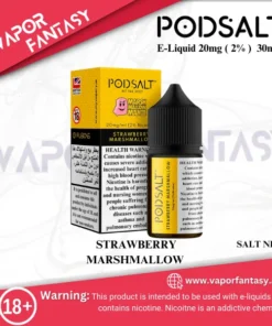 POD SALT E-Liquid 20mg STRAWBERRY MARSHMALLOW