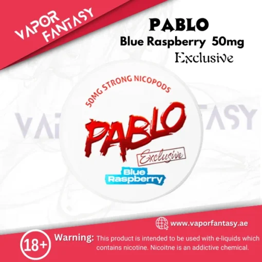 Pablo Blue Raspberry 50mg