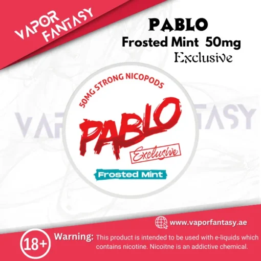 Pablo Frosted Mint 50mg