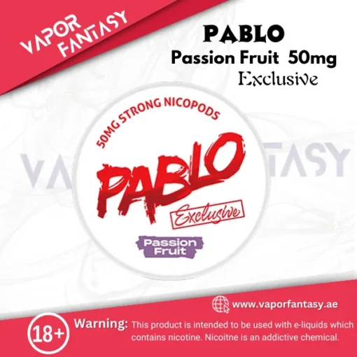 Pablo Passion Fruit 50mg