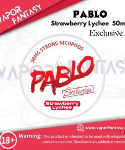 Pablo Strawberry Lychee 50mg