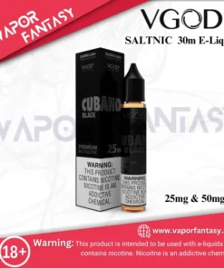 VGOD Cubano Black SaltNic