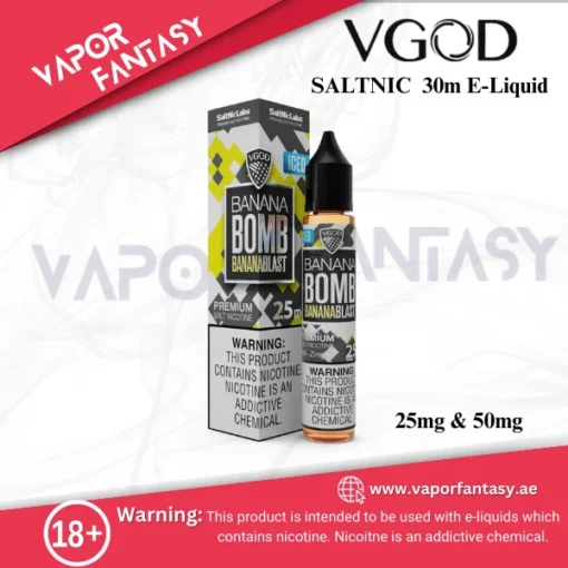 VGOD Iced Banana Bomb SaltNic