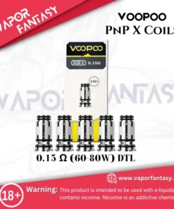 VOOPOO PnP X Coils 0.15 Ω (60-80W) DTL