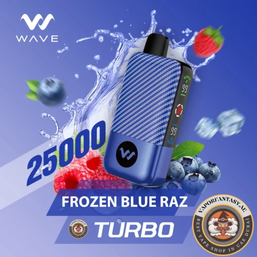 Wave Turbo 25000 Frozen Blue Raz