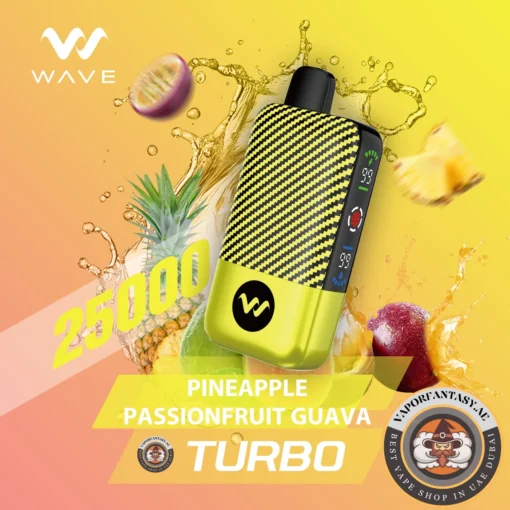 Wave Turbo 25000 Pineapple Passionfruit Guava