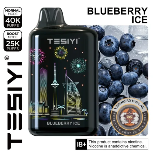 Tesiyi Ultra Max 40k Blueberry Ice