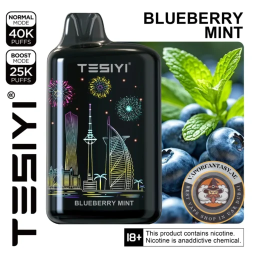 Tesiyi Ultra Max 40k Blueberry Mint