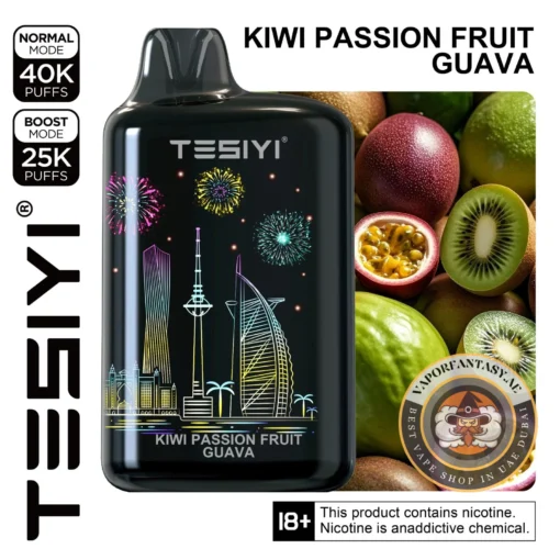 Tesiyi Ultra Max 40k Kiwi Passion Fruit Guava