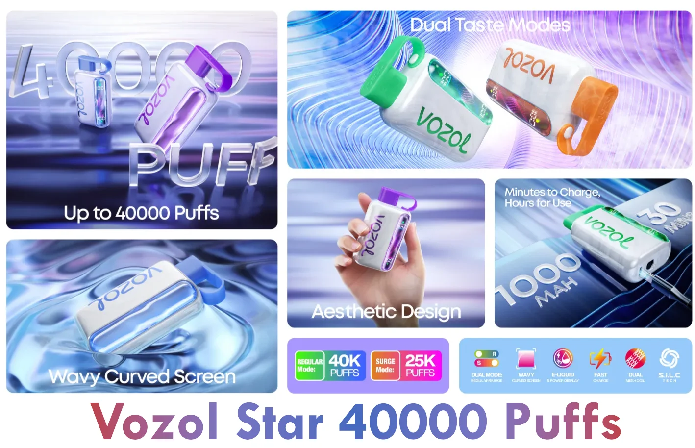 vozol star 40000 Puffs
