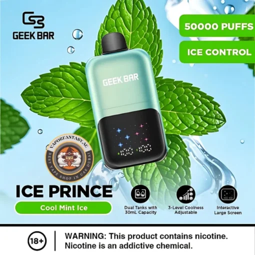 GEEK BAR 50000 Cool Mint Ice